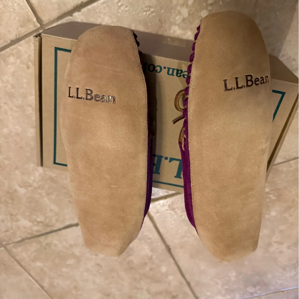 L.L. BEAN big kids Wicked Good Slippers